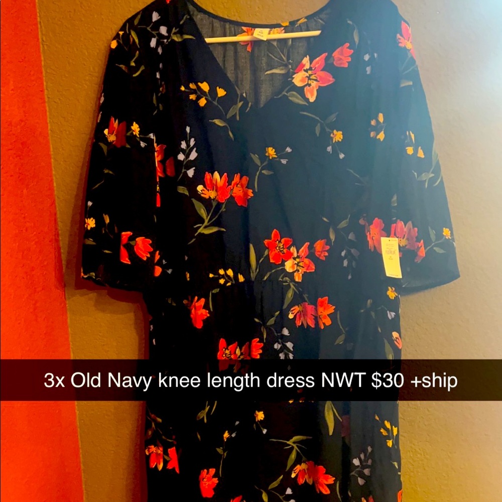 Knee length NWT old navy dress